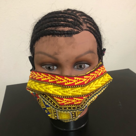 Ankara print facemask - Picture 1 of 1
